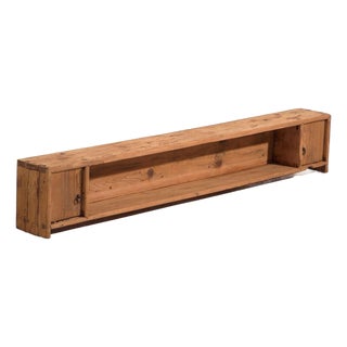 Antique Pine Low Sideboard For Sale