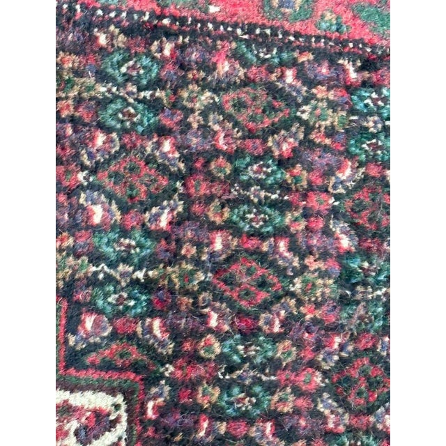 Small Kurdish Seneh Rug, 1980s For Sale - Image 10 of 14