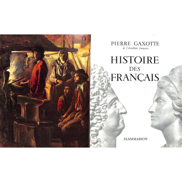 GAXOTTE, Pierre 2 Volume Set Volume 1: [344] pp. Volume 2: [345-719] pp. Flammarion 1957 11 3/8" x 9 1/4"