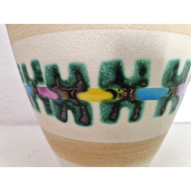 1970s Bay Fat Lava Floor Vase from Bay Keramik, 1970s For Sale - Image 5 of 9