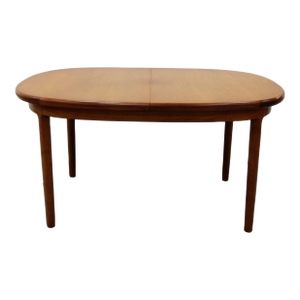 Vintage Mid Century Modern Teak Extendable Dining Table