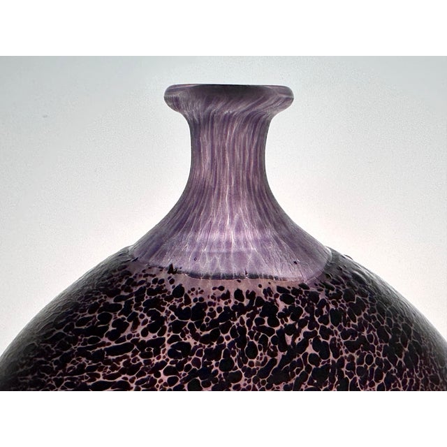 Small Glass Art Vases by Bertil Vallien, Sweden, 1980s, Set of 2 For Sale - Image 16 of 18