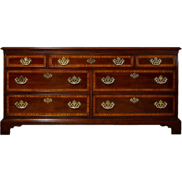 Vintage Drexel Heritage Classics Collection Style Banded