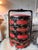 Wood Antique Hand-Woven Chinese Wedding Basket With Lacquered Layers For Sale - Image 7 of 18