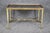 Metal French Directoire Petite Gilt Bronze End Table or Coffee Table For Sale - Image 7 of 11