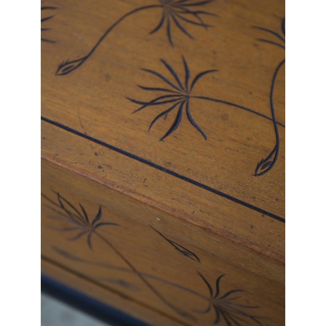 Pair of Kittinger Faux Bamboo Modern Design Side Tables For Sale - Image 9 of 18