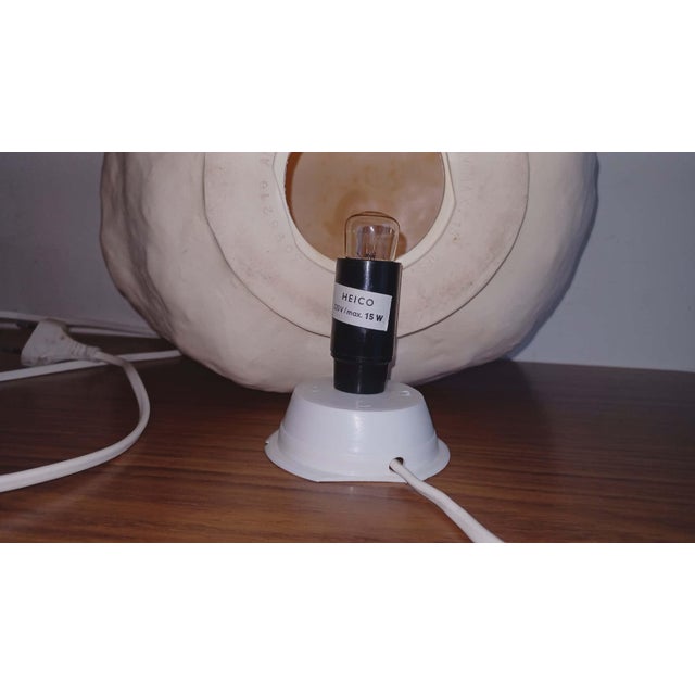 Stone-Effect Lamp from Heico, 1980s For Sale - Image 9 of 12