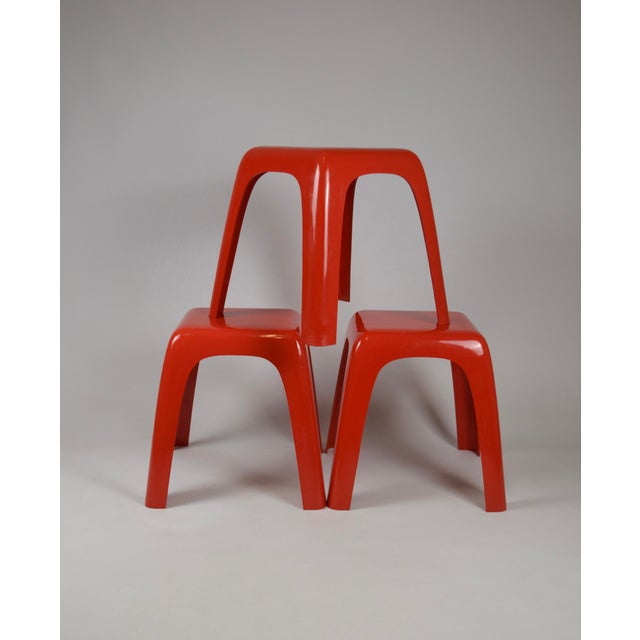 Small Stool by Castiglioni for Valenti, Italy, 1970s For Sale - Image 3 of 18