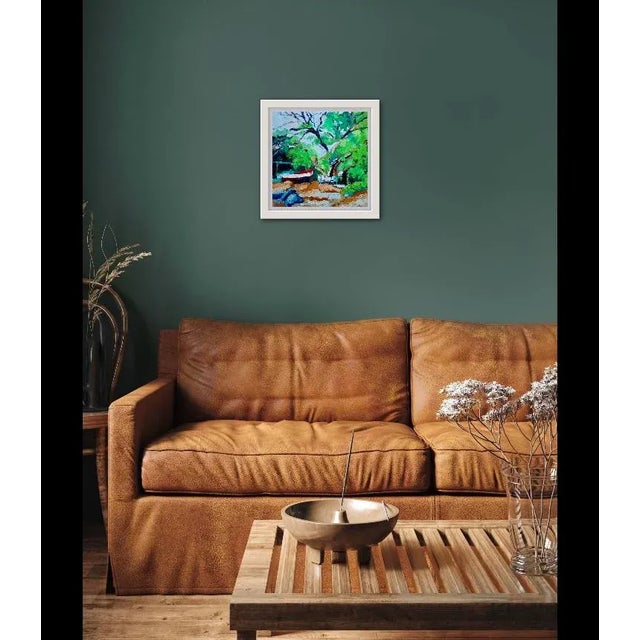 2020s Modern Impressionist Abstract Landscape For Sale - Image 5 of 12