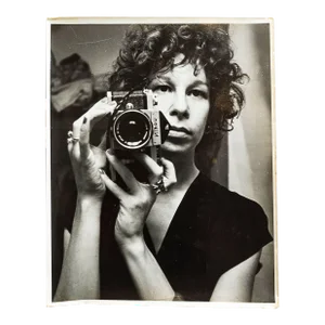 Nona Hatay, Vintage Silver Gelatin Rock and Roll Photogapher Nona Hatay Self Portrait