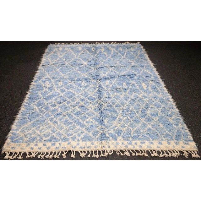 19th Century Moroccan Rug 5'6'' X 7'10'' For Sale - Image 5 of 10