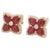 Early 21st Century 2.52 Ct Natural ruby and 0.39 ct diamond earring in 18k gold For Sale - Image 5 of 18