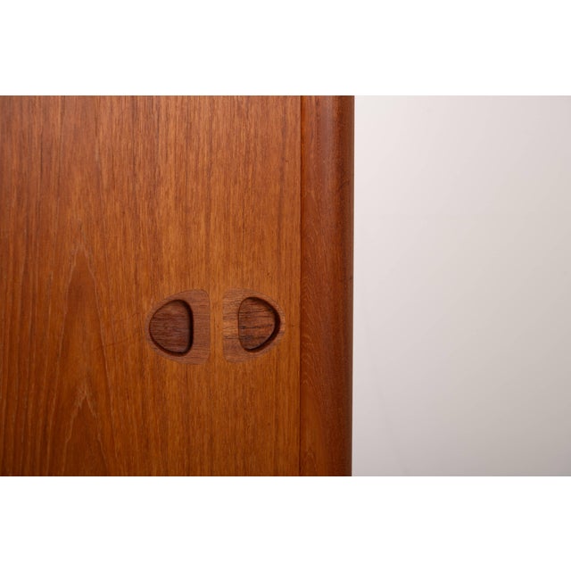 Danish Teak Highboard by Henry W. Klein for Bramin, Denmark, 1960s For Sale - Image 4 of 13