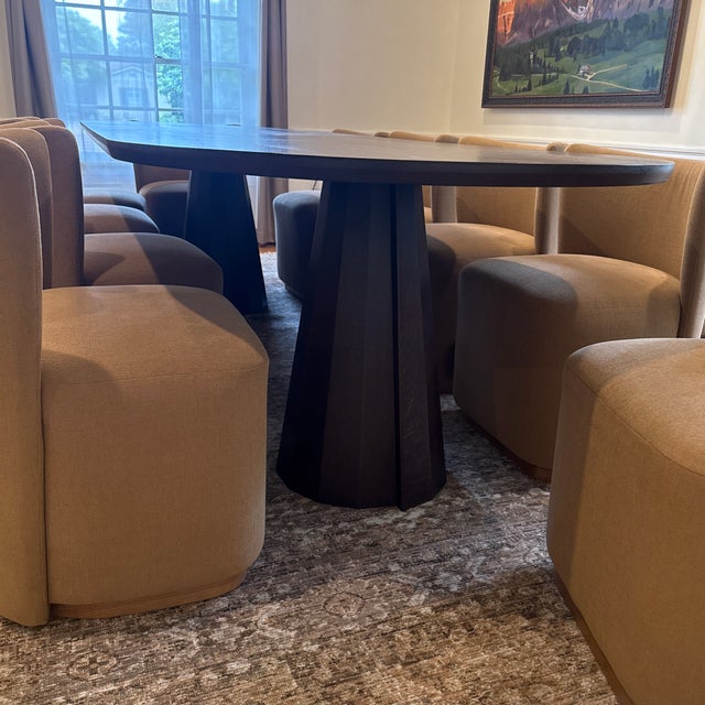 Mid-Century Modern Maiden Home Wood Dining Sets for 10 For Sale - Image 3 of 7