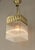 Metal Art Nouveau French Hanging Lamp with Glass Rods, 1890s For Sale - Image 7 of 9