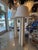 Vintage Michael Taylor 1970s monumental pair of plaster floor lamps. These come with the original shades which have one...