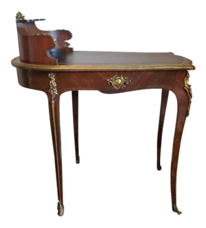 Early 20th Century French Louis XV Bonheur Du Jour Bureau De Dame Writing Table