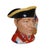 Vintage Royal Doulton 7265 porcelain character jug pitcher of a soldier from the Revolutionary War. Part of the US Wars...