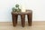 Vintage African Geometric Nupe Carved Stool For Sale - Image 9 of 9