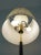 Silver Swedish Brass and Wood Floor Lamp attributed to Boréns, 1960s For Sale - Image 8 of 10
