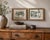 Wood Organic Modern Textured Green Abstract Paintings in Natural Wood Frames – 8” X 10” - Unsigned Unknown Artist For Sale - Image 7 of 11