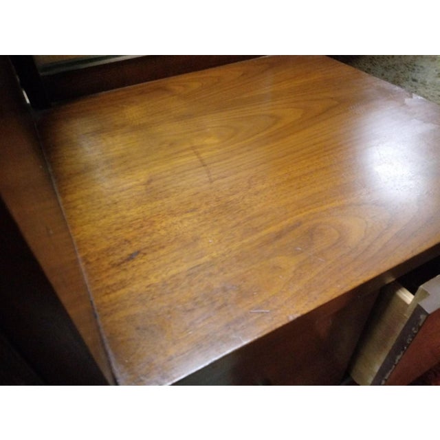 Mid-Century Hall Cabinet With Mirror For Sale - Image 10 of 11