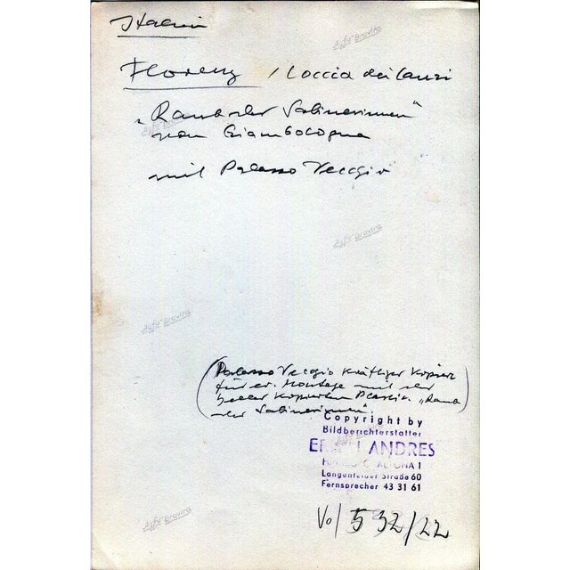 1950s Florence Italy Ponte Vecchio, 1954 For Sale - Image 5 of 6