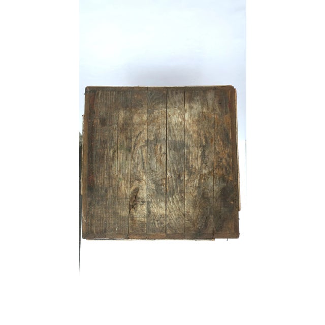 Rustic Victorian Bamboo Side End Accent Table With Shelf For Sale - Image 12 of 12