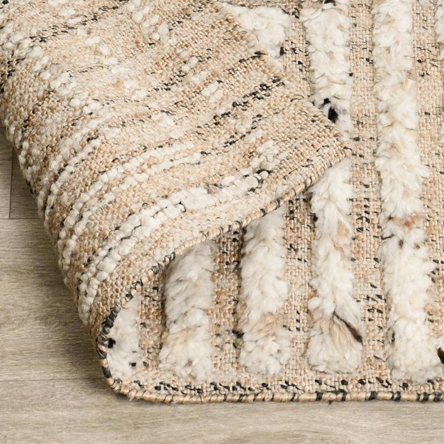 Contemporary Taka Natural Ivory Rug - 9 X 12 For Sale - Image 3 of 6