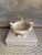 Neoclassical Vintage Alabaster Bird Bath For Sale - Image 3 of 7