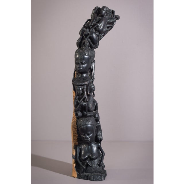 African Figural Post Carving For Sale - Image 16 of 16