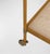 Wood Arteriors Home Sanders Leather & Blonde Oak Bar Cart - Brand New For Sale - Image 7 of 7