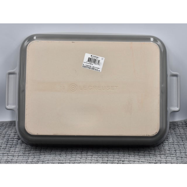 French Le Creuset Heritage Large Family-Size Baker Rectangular Baking Dish NWT For Sale In Palm Springs - Image 6 of 7