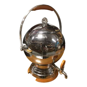Art Deco Chrome & Bakelite Coffee Percolator by Manning Bowman