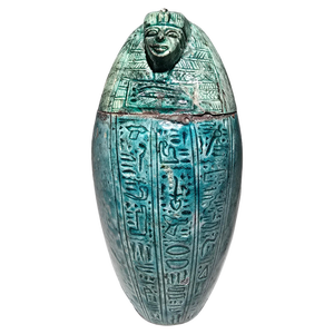 19th Century Egyptian Canopic Jar, 1860