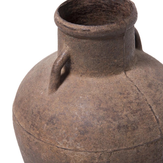 Chinese Cast Iron Vessel, C. 1850 For Sale In Chicago - Image 6 of 7