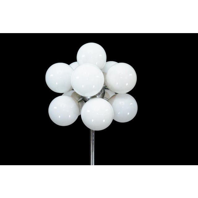 Metal Vintage Italian Space Age Floor Lamp by Reggiani, 1960s For Sale - Image 7 of 12