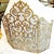 Simple elegance and practicality with this aged gilt finish metal fireplace screen with screen mesh backing, tri-folding...