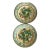 French Majolica Plates - A Pair For Sale
