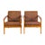 Mid-Century Easy Chairs in Walnut, 1970s, Set of 2 For Sale - Image 12 of 12
