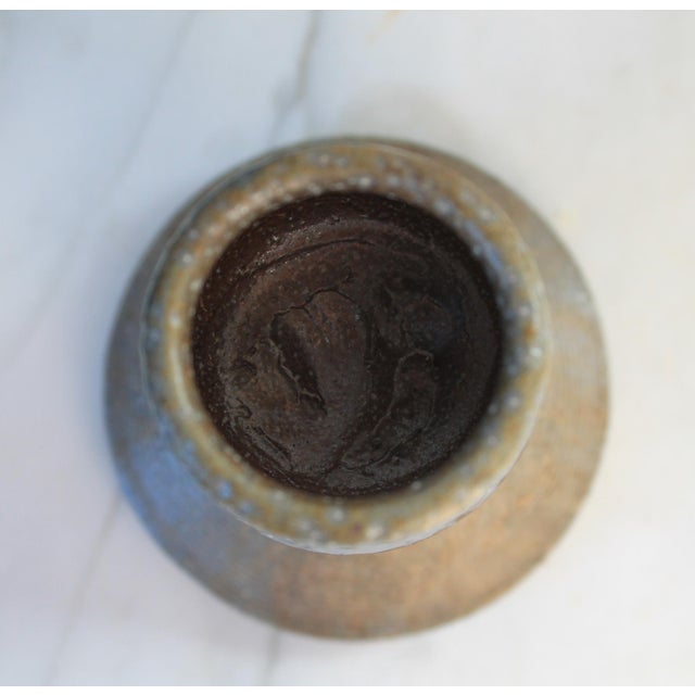 Mid 20th Century Vintage Studio Pottery Candle Holder For Sale - Image 5 of 6
