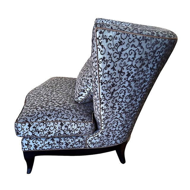 Donghia Pair of Donghia Modern "Geneva" Club Chairs For Sale - Image 4 of 18