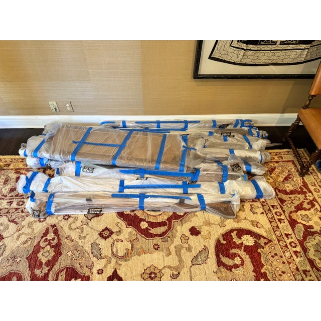 Vintage British Khaki "Lord Mountbatten" Four Poster Anglo-Indian Style Canopy Queen Bed For Sale - Image 18 of 18