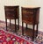 Antique Pair French Louis XVI Style Marble Top NIghtstands End Tables c.1920s-30 For Sale - Image 14 of 18