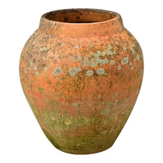 French 18th Century Terracotta Biot Jar For Sale