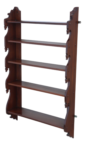 Antique Mahogany Wall Shelves, 1800s