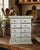 Antique C. 1900 Painted Spice Cabinet With 10 Metal-Lined Lidded Drawers For Sale - Image 12 of 12