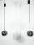 Chrome Sphere Pendant Lamps by Targetti, 1970s, Set of 2 For Sale - Image 14 of 14