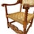 Pair of Mid 20th Century Carved Wooden and Woven Rope Armchairs For Sale - Image 4 of 12