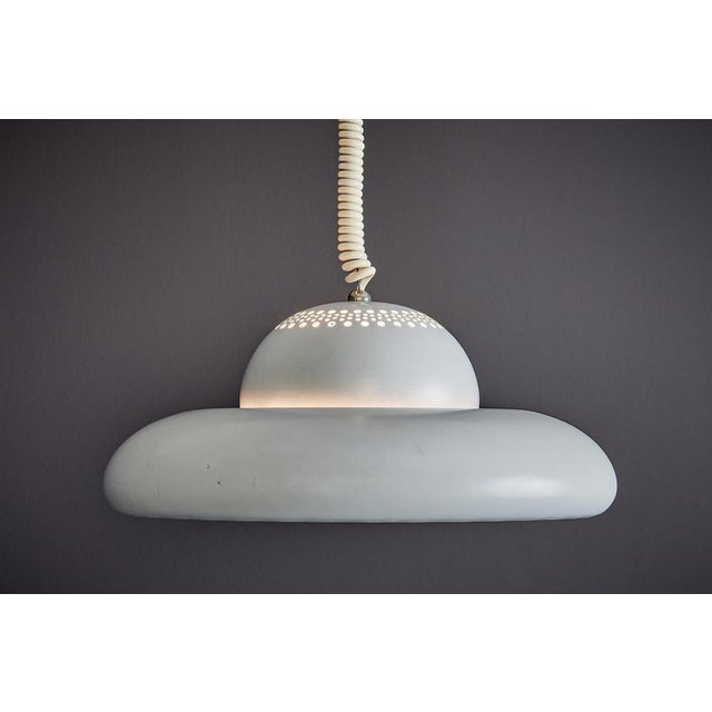 Fior di Loto Pendant in White Aluminum by Tobia Scarpa for Flos, Italy, 1963 For Sale - Image 6 of 11